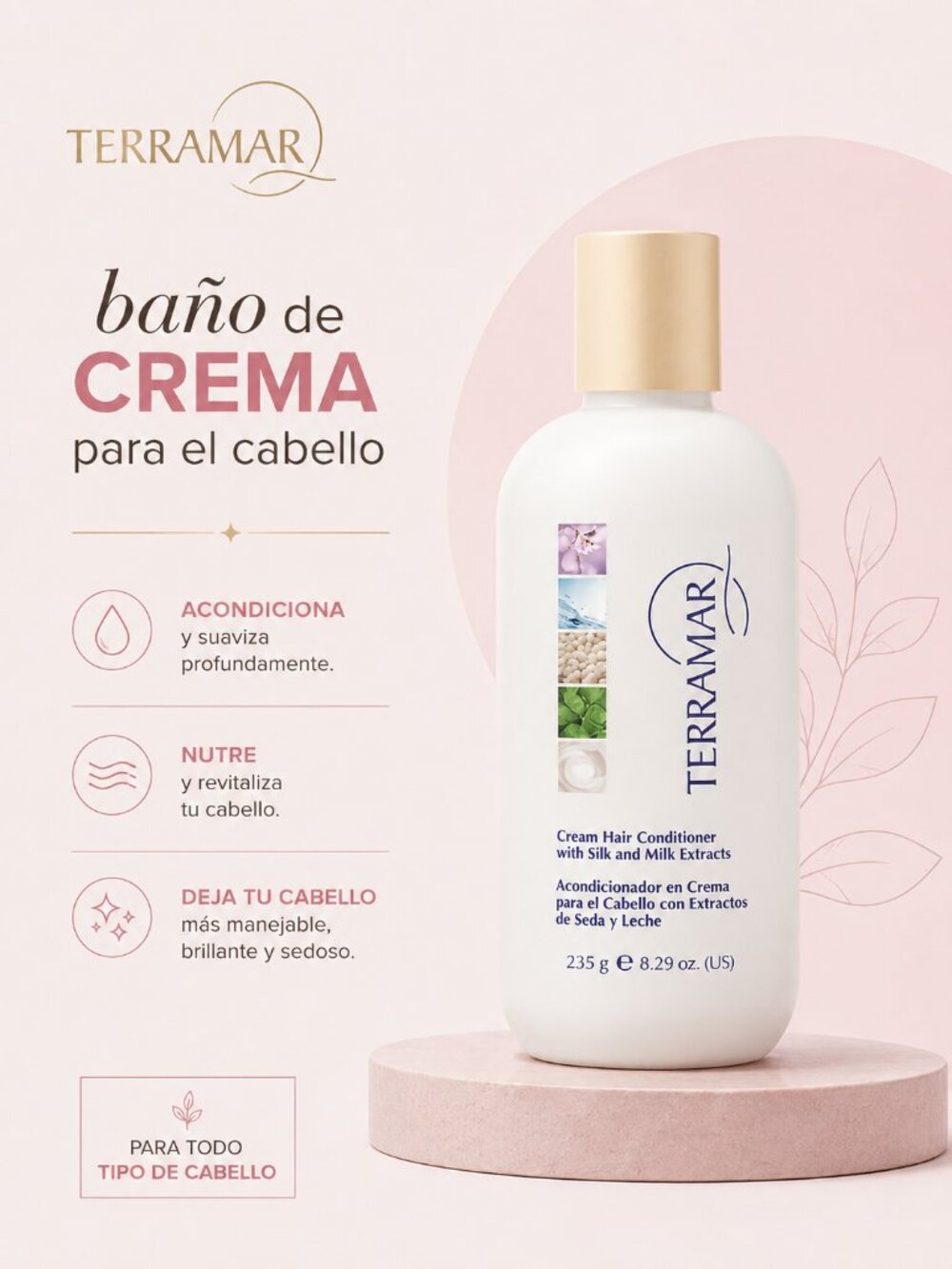 Acondicionador en crema / Hair conditioner